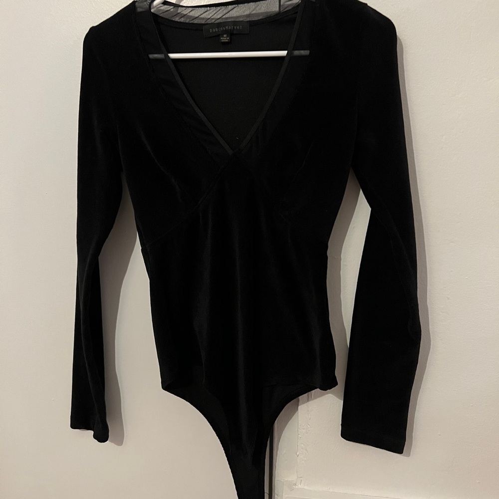 Velour body suit